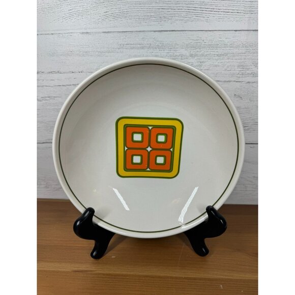 Ridgway Vintage 60's Grenada Serving Dish Bowl Geometric Mid Century Modern - Picture 1 of 5